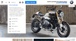 Desktop Screenshot of northoxfordbmwbikes.co.uk