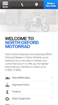 Mobile Screenshot of northoxfordbmwbikes.co.uk