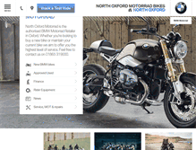 Tablet Screenshot of northoxfordbmwbikes.co.uk